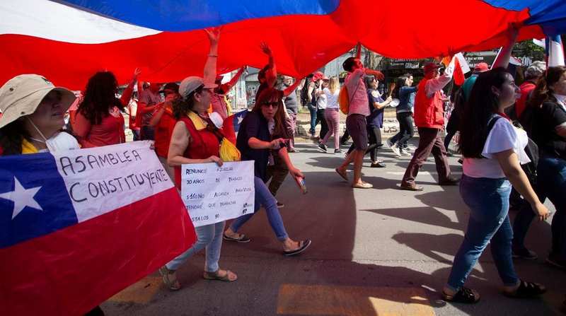 protestas en chile